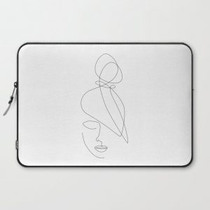 Hairstyle Lines Computer Cover by Explicit Design - Laptop Sleeve - 15"