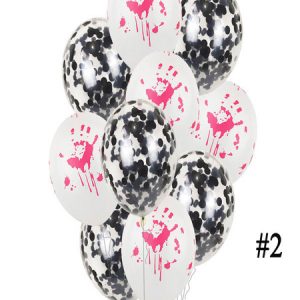 Halloween Balloon Costumes Latex Print Holiday Accessory