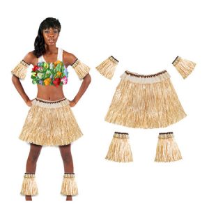 Halloween Beach Costumes Hawaii Kahiko Skirt Holidays Costumes