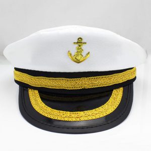 Halloween Costume Cap Royal Navy Cap Costume Accessories