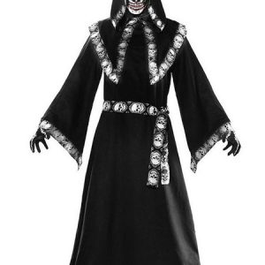 Halloween Costumes Black Man's Witch Cosplay Holiday Set Holidays Costumes