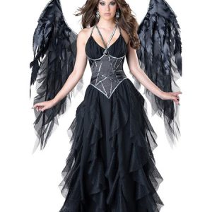 Halloween Costumes Dress Wings Polyester Women's Angel Mardi Gras Set Holidays Costumes