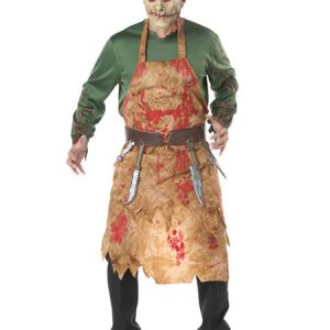 Halloween Costumes Men's Zombie Guro Top Mask Mardi Gras Holidays Costumes