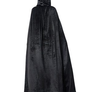 Halloween Costumes Witch Adult's Cloak Velour Halloween Holidays Costumes