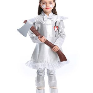 Halloween Costumes Wizard Of OZ Kids Cosplay Silver Hat Pants Polyester Kids Cosplay Costumes