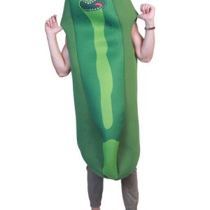 Halloween Food Costume Cucumber Jumpsuit Green Holiday Costumes