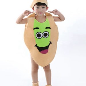 Halloween Food Costume Pistachio Nuts Kid Cosplay Costume