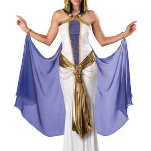 Halloween Muticolor Ancient Egyptian Cleopatra Polyester Costume Halloween