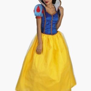 Halloween Snow White Maxi Dress Costume Halloween