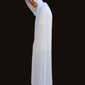 Halloween White Ghost Hooded Cloak Halloween