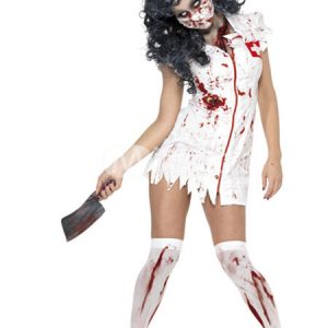 Halloween Zombie Nurse Costume Cosplay Halloween