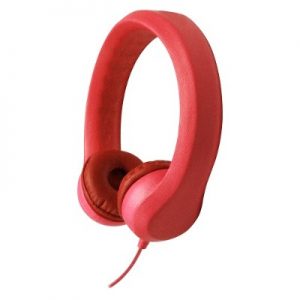 Hamilton Buhl KIDS-RED Flex-Phones Foam Headphones - Red