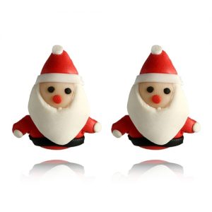 Handmade Cute Snowman Ear Studs