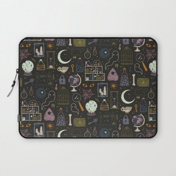 Haunted Attic Computer Cover by Camille Chew - Laptop Sleeve - 13"