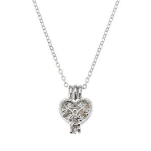 Heart Pearl Necklace