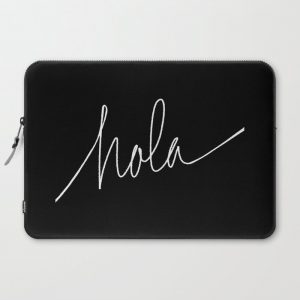 Hola Computer Cover by Leah Flores - Laptop Sleeve - 15"