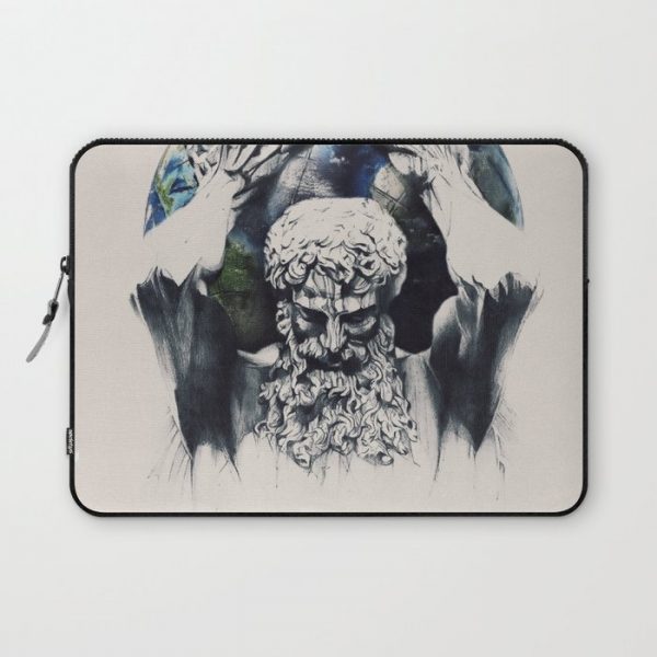 Holding the whole world ... Computer Cover by Underdott. - Laptop Sleeve - 13"