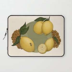 Honey, Bees & Lemons Computer Cover by Jessica Roux - Laptop Sleeve - 13"