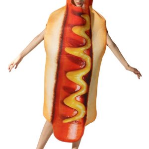 Hot Dog Halloween Costume 3D Print Adult Holiday Costume