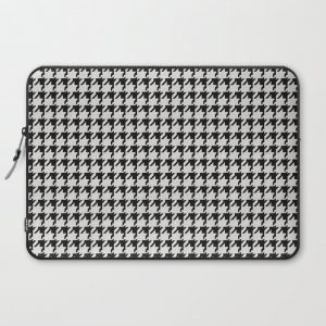 Houndstooth Computer Cover by Priscila Peress - Laptop Sleeve - 15"