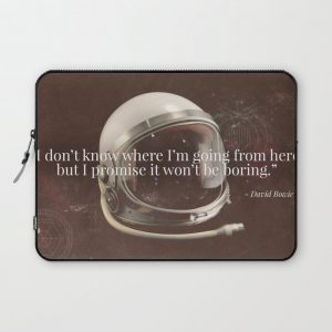 "I Don't Know Where I'm Going" Bowie Tribute Computer Cover by Arvin Rapadas // - Laptop Sleeve - 13"