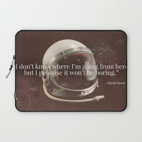 "I Don't Know Where I'm Going" Bowie Tribute Computer Cover by Arvin Rapadas // - Laptop Sleeve - 13"