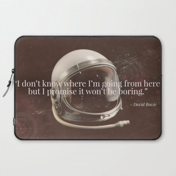 "I Don't Know Where I'm Going" Bowie Tribute Computer Cover by Arvin Rapadas // - Laptop Sleeve - 15"