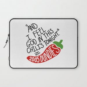 I Feel God in this Chili's Tonight- The Office Computer Cover by Natalie Rochelle - Laptop Sleeve - 13"