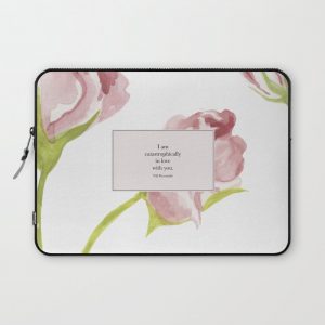 I am catastrophically in love with you. Will Herondale. Clockwork Princess. Computer Cover by Literary Lifestyle Company - Laptop Sleeve - 13"