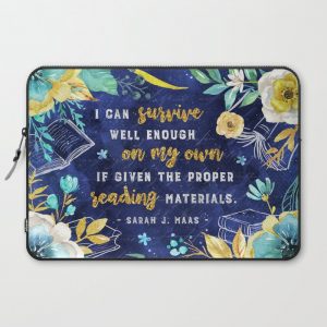 I can survive Computer Cover by Stella Bookish Art - Laptop Sleeve - 15"