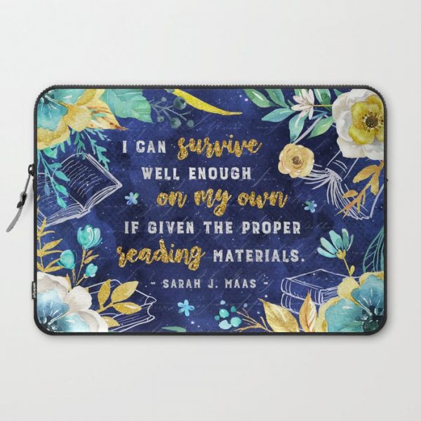 I can survive Computer Cover by Stella Bookish Art - Laptop Sleeve - 15"