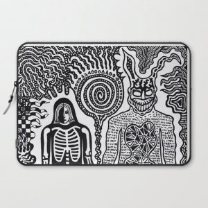 I was in a skeleton suit holding your hand... then I woke up / In honour of Donnie Darko Computer Cover by Albert Panyi Art - Laptop Sleeve - 15"