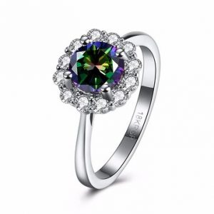 INALIS Colorful Zirconia Women Ring