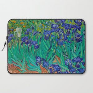 IRISES - VAN GOGH Computer Cover by THE ICONIC PAINTINGS - Laptop Sleeve - 15"