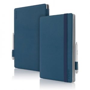 Incipio MRSF-070-BLU Roosevelt Folio Slim Folio with Snap-On Type Cover Compatibility for Microsoft Surface Pro 3 & Surface Pro 4 - Blue