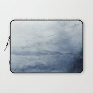 Indigo Abstract Painting | No.2 Computer Cover by Kris Kivu - Laptop Sleeve - 13"