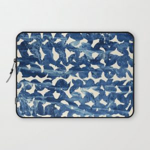 Indigo love Computer Cover by Grace - Laptop Sleeve - 13"