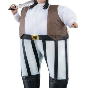 Inflatable Pirate Costume Adult Unisex Costumes Halloween