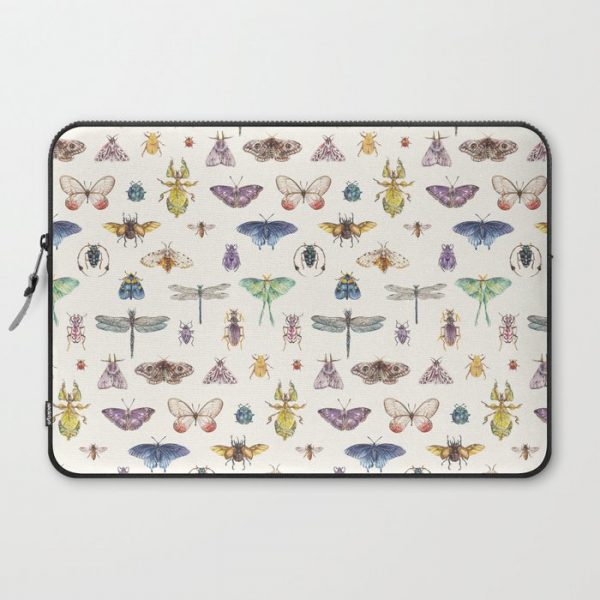 Insects Computer Cover by Lorraine Rabbit - Laptop Sleeve - 15"