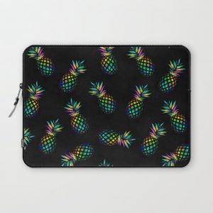 Iridescent pineapples Computer Cover by CatyArte - Laptop Sleeve - 13"