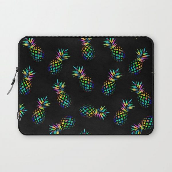 Iridescent pineapples Computer Cover by CatyArte - Laptop Sleeve - 13"