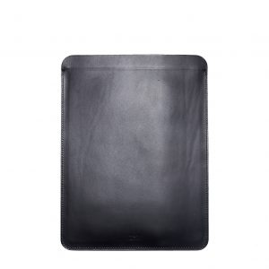 Isaac Reina Black Leather 13" Computer Case