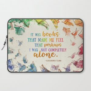 It was books Computer Cover by Stella Bookish Art - Laptop Sleeve - 15"