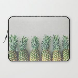 It's All About the Pineapple Computer Cover by Cassia Beck - Laptop Sleeve - 13"