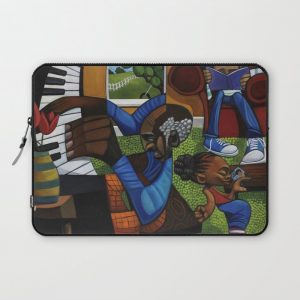 JAMMIN WITH UNCLE BOB Computer Cover by cbabi bayoc - Laptop Sleeve - 13"