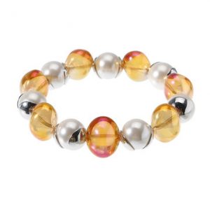 JASSY Pearl Bead Anallergic Elastic Bracelet