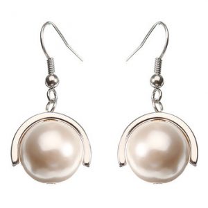 JASSY® Black White Pearl Earrings