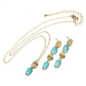 JASSY® Boho Turquoise Jewelry Set