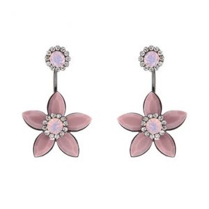 JASSY® Elegant Crystal Flower Earrings