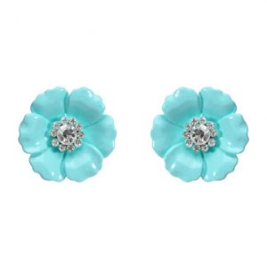 JASSY® Flower Rhinestone Crystal Earrings